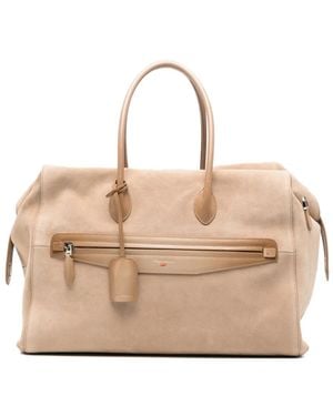Santoni Reisetasche Mit Reißverschluss - Natur