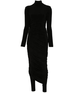 Norma Kamali Diana Midi Dress - Black