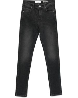 Marc O' Polo Stone-Wash Skinny Jeans - Black