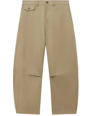 Comme des Garçons Pantaloni Triple Layer A Gamba Ampia - Neutro