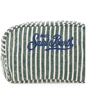 MC2 Saint Barth Clutch Westwood A Righe - Verde