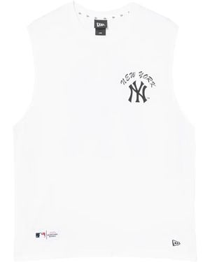 KTZ Sleeveless Top - White