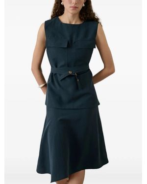 Soeur Gali A-Line Skirt - Blue