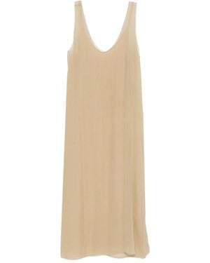 TOTEME Slip Midi Dress - Natural