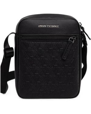 ARMANI EXCHANGE Reporter Messenger Bag - Black
