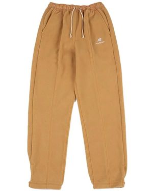 New Balance Stadium Sherpa "Dolce" Track Trousers - Brown