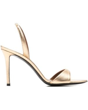 Giuseppe Zanotti Slingback Court Shoes - Metallic