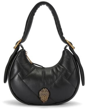 Kurt Geiger Borsa A Spalla Kensington Hobo Puff Piccola - Nero