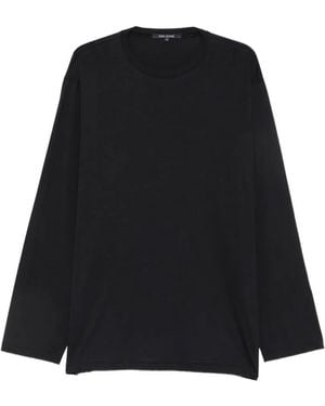 Sofie D'Hoore Camiseta Con Manga Larga - Negro