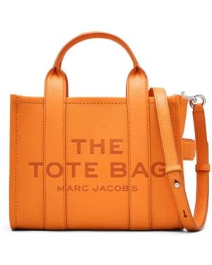 Marc Jacobs The Small Tote レザーバッグ - オレンジ