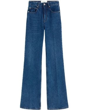 Ami Paris Ausgestellte High-Waist-Jeans - Blau