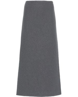 Rier Walker Midi Skirt - Grey