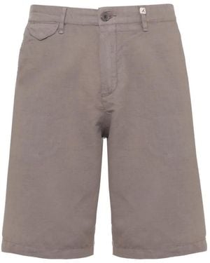 Myths Internal-Drawstring Bermuda Shorts - Grey