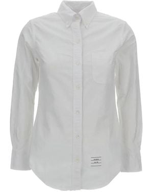 Thom Browne Oxford Classic Shirt - White