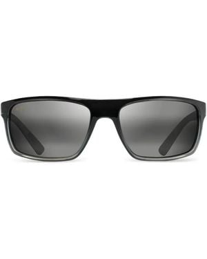 Maui Jim Byron Bay Rectangle-Frame Sunglasses - Grey