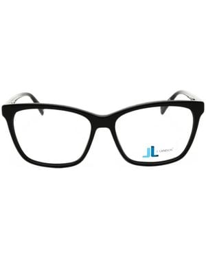 J. LANDON Rectangle-Frame Glasses - Black