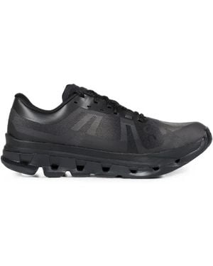 On Shoes Cloudflow Slam Jam Sneakers - Black
