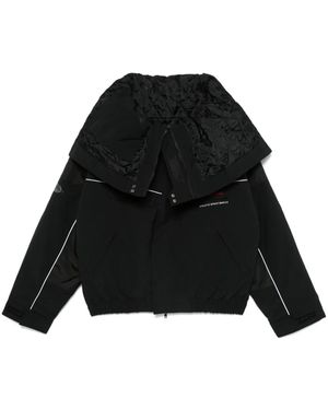 Martine Rose Wide-Collar Jacket - Black