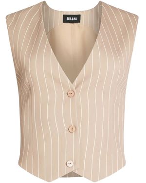 SER.O.YA Angelina Vest - Natural