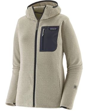 Patagonia X R1® Air Hooded Textured Top - Gray
