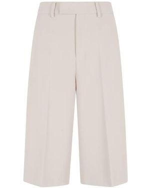 FEDERICA TOSI Tailored Shorts - White