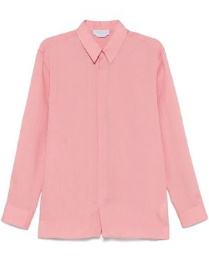 Gabriela Hearst Linen Shirt - Pink