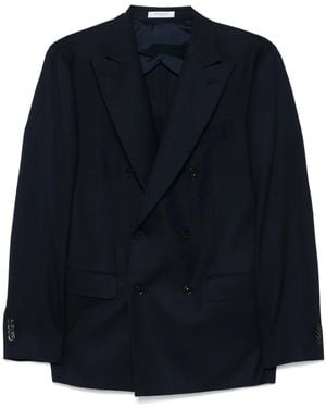 Boglioli Wool Blazer - Blue