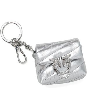 Pinko Love Bag Puff Airpods Case - White