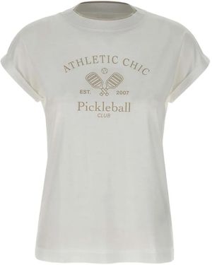 Eleventy Pickleball T-Shirt - Grau