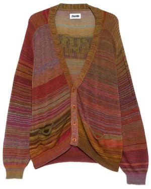 Magliano Cardigan À Détail De Logo - Marron