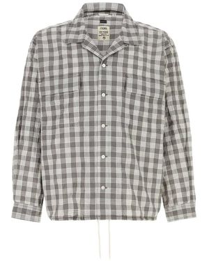 Nanamica Palaka Shirt - Grey