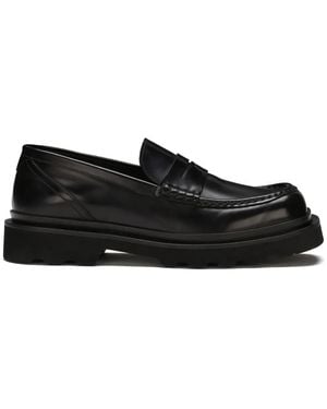 Dolce & Gabbana モックトゥ ローファー - ブラック