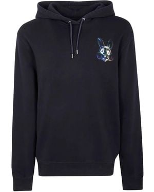 Paul Smith Graphic-print Hoodie - ブルー