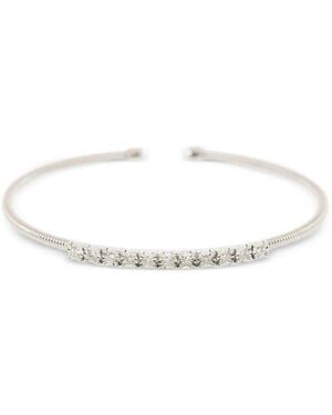 Dana Rebecca Brazalete Ava Bea Con Diamantes - Blanco