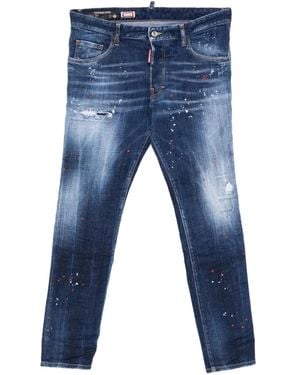 DSquared² Logo Jeans – - Blau