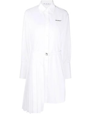 Off-White c/o Virgil Abloh Shirt Dress - White