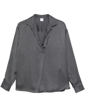Aspesi Satin Blouse - Gray