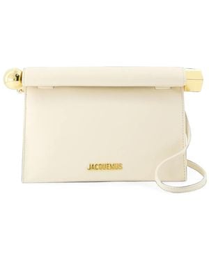 Jacquemus The Rond Carré Bag - Natural