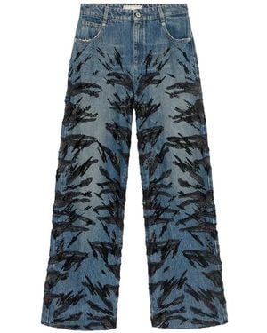Blumarine Belt-Loops Jeans - Blue
