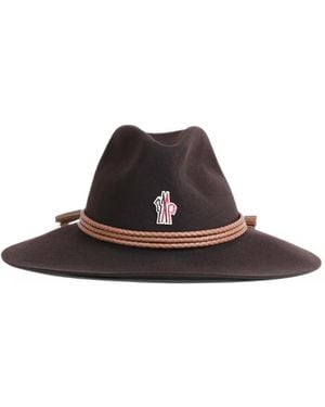 Moncler Wide Brim Wool Hat - Multicolor