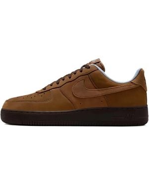 Nike Suède Low-Top Sneakers - Bruin