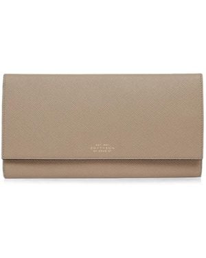 Smythson Marshall Wallet - Grey