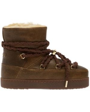 Inuikii Rustic Ankle Boots - Brown