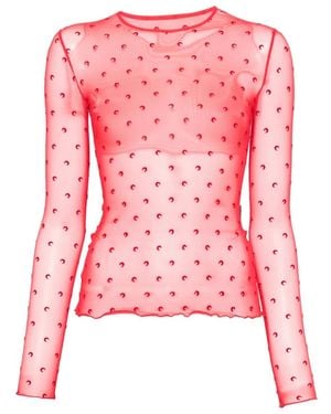Marine Serre Tops - Pink
