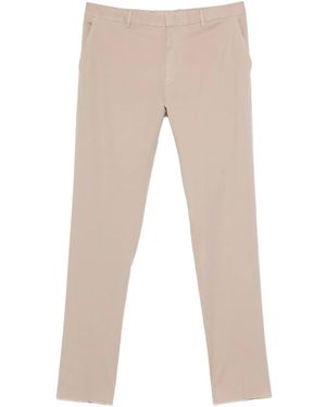 ZEGNA Hose mit Tapered-Bein - Natur