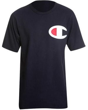 Champion Heritage Big C T-Shirt - Blue