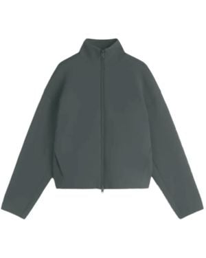 Ecoalf Austin Zip-Up High-Neck Sweatshirt - Green