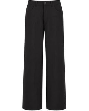 Societe Anonyme Cross Wide-Leg Pants - Black
