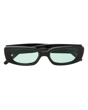 Our Legacy Narrow Round Frame Glasses - Black