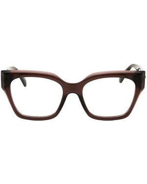 Ferragamo Eyewear Rectangle-Frame Glasses - Black